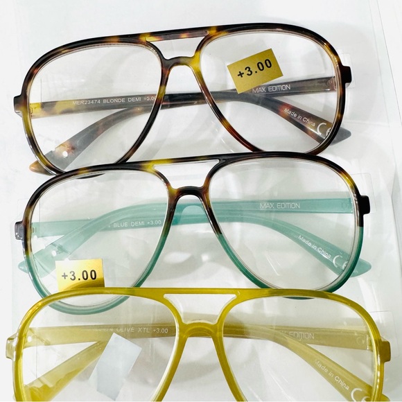 MAX EDITION Demi Reading 3.0 Glasses Set of 3 - Picture 9 of 16